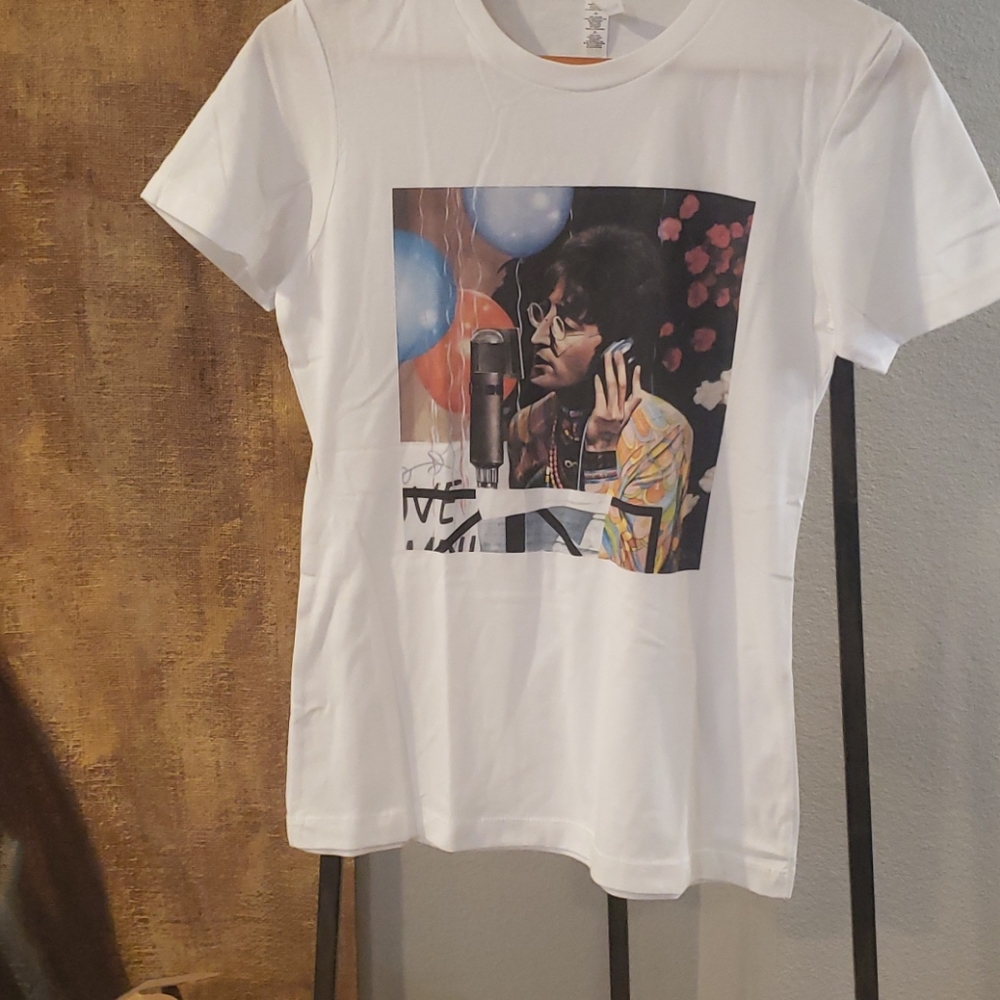 John Lennon white t-shirts NWOT